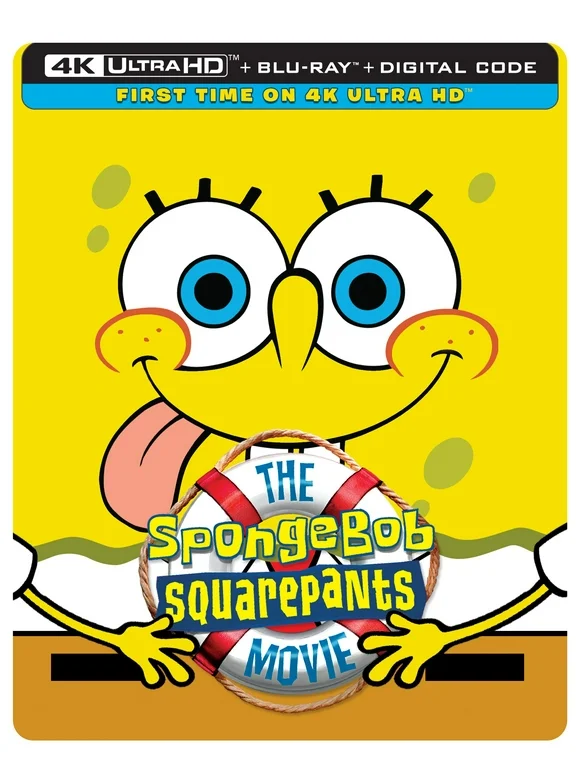 The SpongeBob SquarePants Movie (Steelbook) (4K Ultra HD + Blu-ray + Digital Copy)