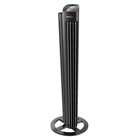 Vornado NGT425 Whole Room Air Circulator Tower Fan with Remote, 42" Tall, Black (New)
