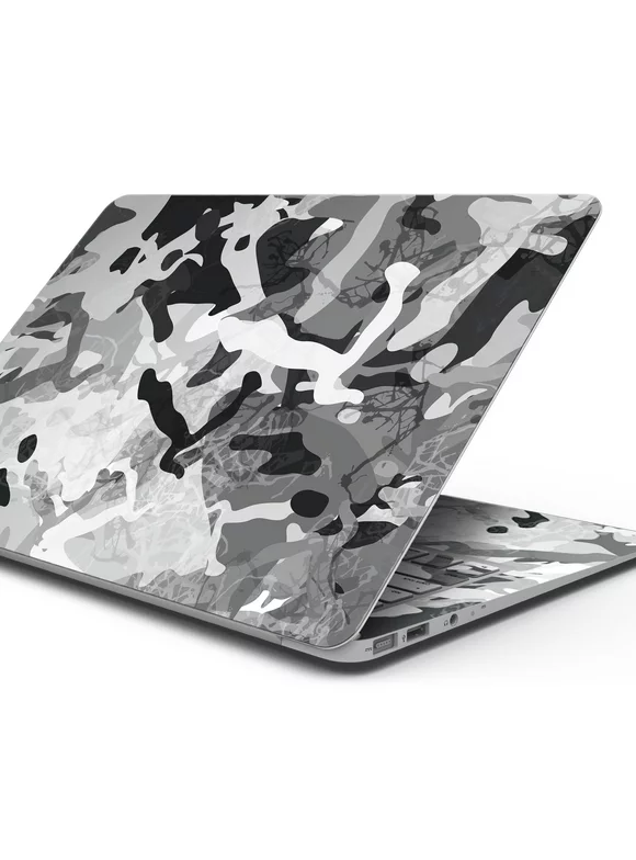 Design Skinz Desert Snow Camouflage V2 Full-Body Wrap Scratch Resistant Decal Skin-Kit Compatible with MacBook 13" Pro w/TB (A2289)