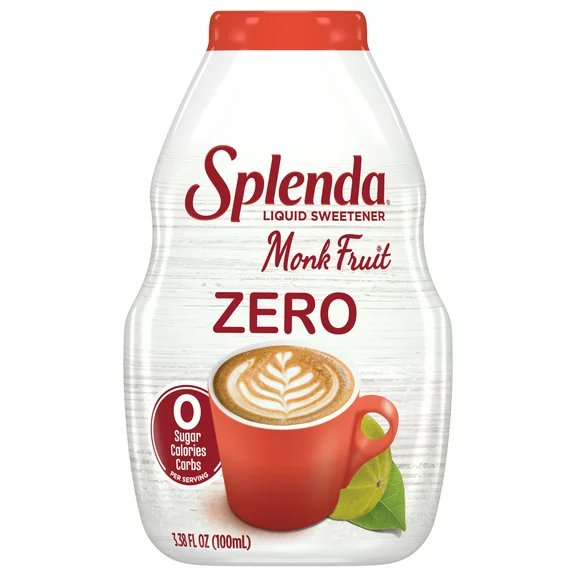Splenda ZERO Monk Fruit Zero Calorie Liquid Sweetener 3.38 fl. oz.