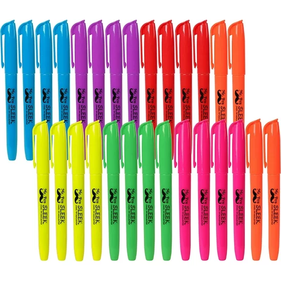 Mr. Pen- Highlighters, Highlighters Assorted Colors, Pack of 28, Highlighters Bulk, Highlighter