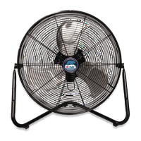 B-Air Firtana-20X High Velocity Floor Fan Electric Industrial Shop and Home Fan, 20"