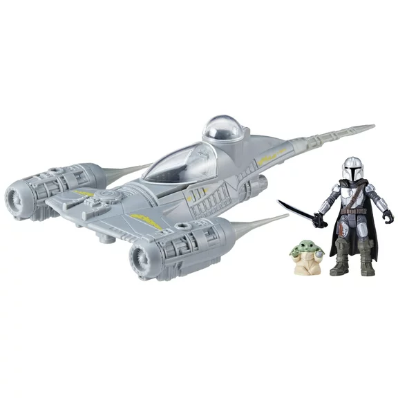 Star Wars: Mission Fleet The Mandalorian and Grogu Toy Action Figure for Boys and Girls Ages 4 5 6 7 8 and Up (2.5”)