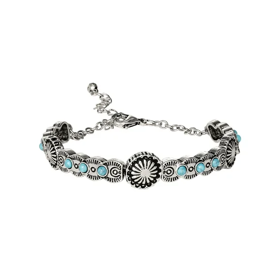 Jessica Simpson Turquoise Stone Bracelet