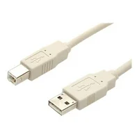StarTech USBFAB_6 StarTech.com 6 ft Beige A to B USB 2.0 Cable - M/M - USB - 6 ft - 1 x Type A Male - 1 x Type B Male