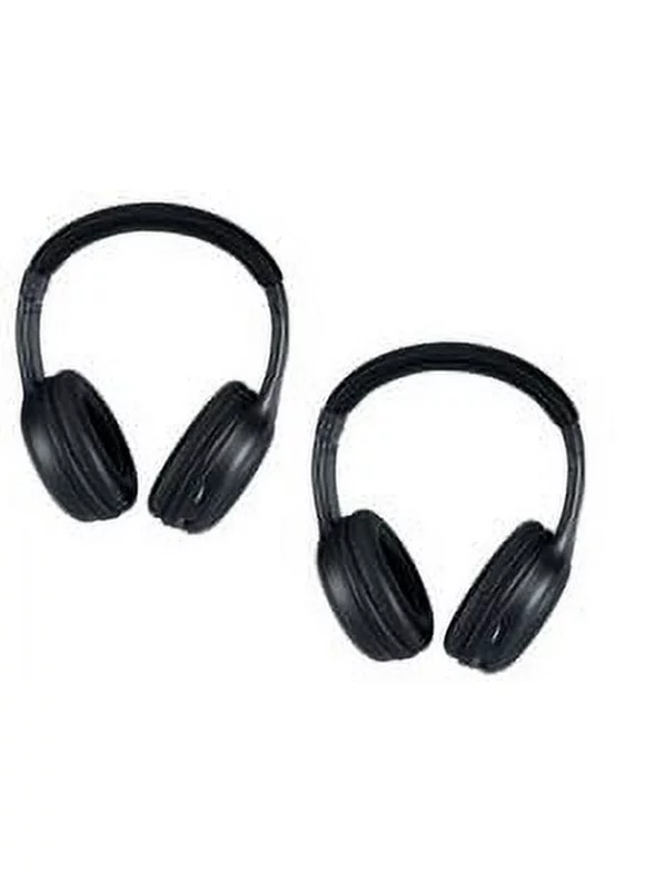 Advent  Headphones - Leather Look Two Channel IR