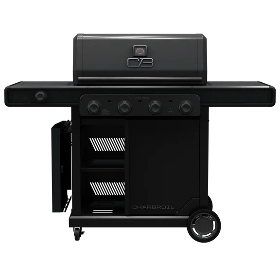 Charbroil Pro Series™ 4-Burner Gas Grill and Griddle with Side Burner
