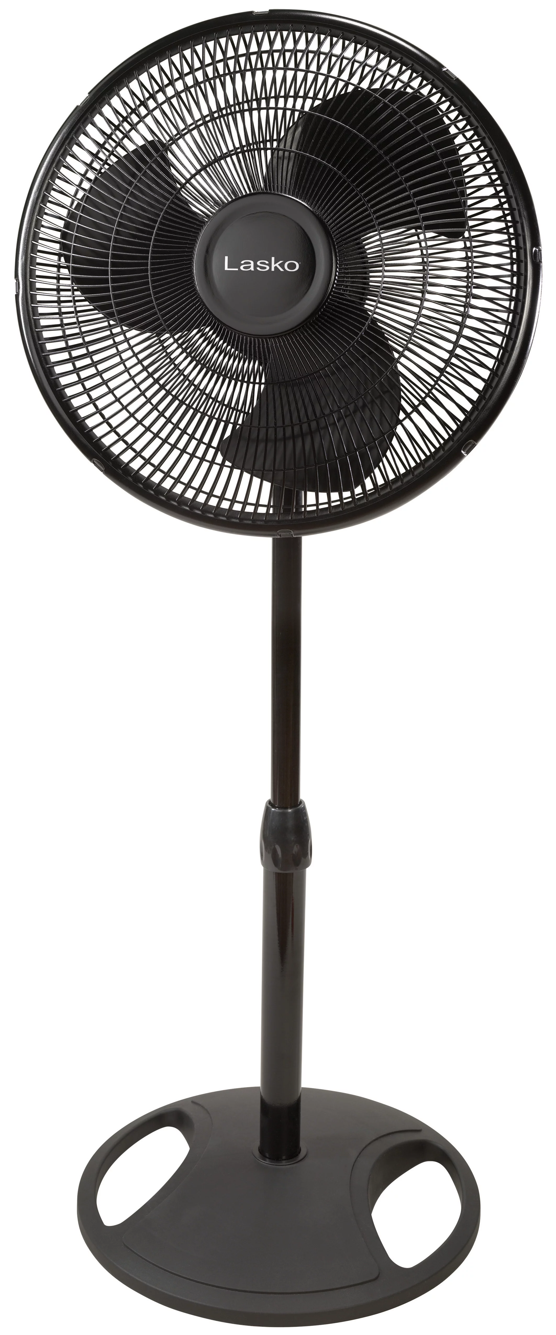 Lasko 16" Oscillating Pedestal Stand 3-Speed Fan, Model S16500, Black