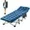 Sky Blue Cot with 2-Sided Mattress