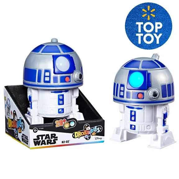 Star Wars: Droidables R2-D2 Toy Action Figure for Boys and Girls Ages 4 5 6 7 8 and Up (4”)