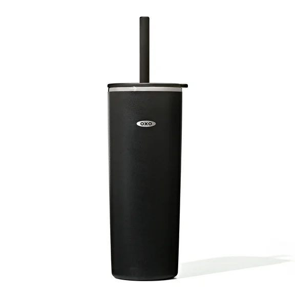 OXO Strive 24 oz. Insulated Tumbler with Straw Lid - Onyx