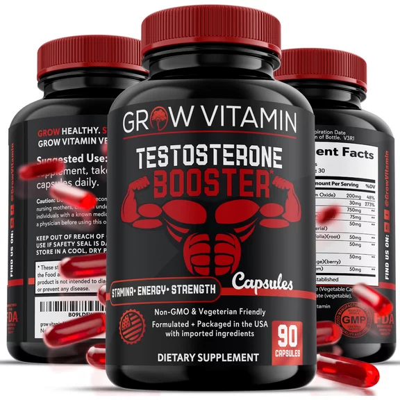 Testo Prime Women Fertility Booster Supplement - Natural Womens Test Booster for Strength, Stamina, Energy, Mood - USA-Made Non-GMO - dFemale Enhancement Pills - 90 Vegan Capsules