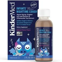 KinderMed Infants' Nighttime Cough, Natural Cherry Flavor, 2 oz (59 ml)
