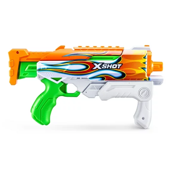 X-Shot Water Fast-Fill Skins Hyperload Water Blaster by ZURU for Ages 3-99