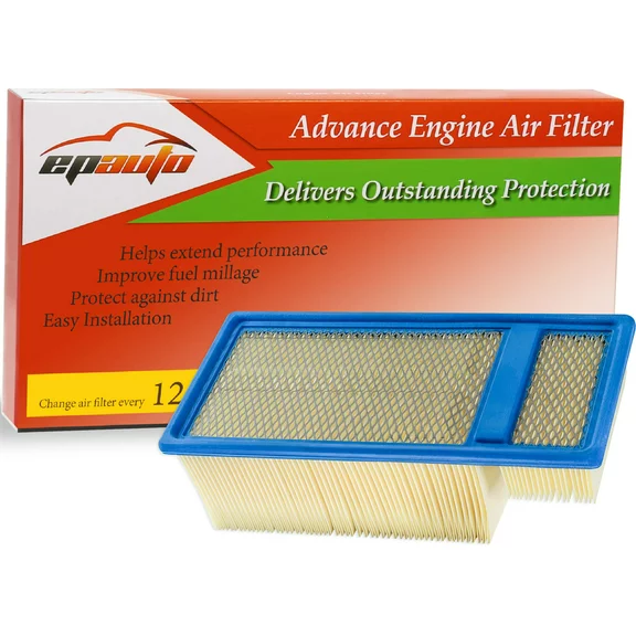 EPAuto GP888 (CA10888) Panel Air Filter Fits select: 2011-2016 FORD F350, 2011-2016 FORD F250
