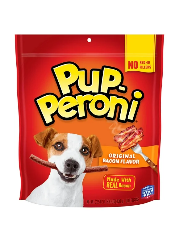 Pup-Peroni Original Bacon Flavor Dog Treats, 22.5oz Bag