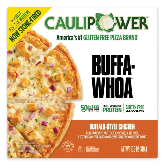 Caulipower Cauliflower Buffalo Sauce Chicken Pizza, Frozen, 10.9 oz