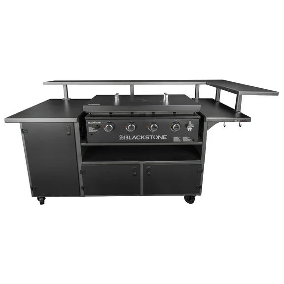 Blackstone 5-Person Chef's Table with Drop-In 36" 4-Burner Griddle