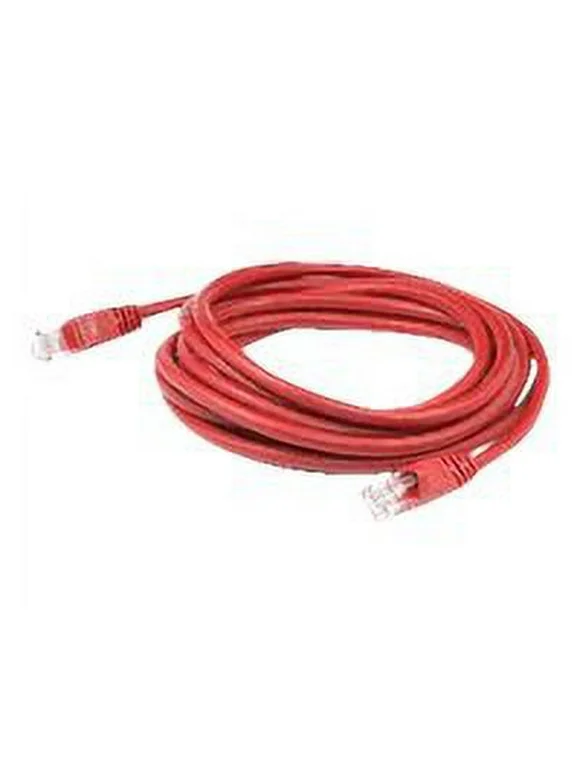 AddOn 7ft RJ-45 (Male) to RJ-45 (Male) Straight Red Cat6 UTP PVC Copper Patch Cable