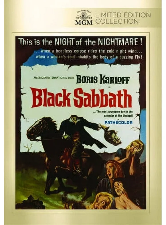 Black Sabbath (DVD), MGM Mod, Horror