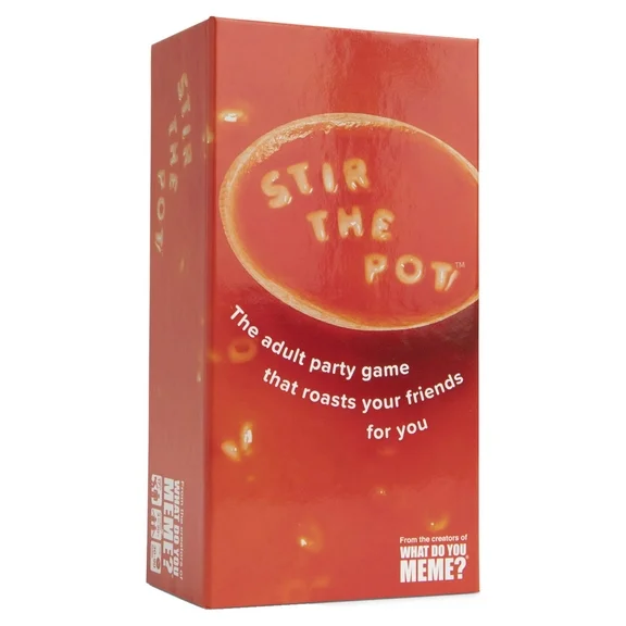 Stir the Pot - The Adult Party Game Where You Compete to Roast Your Friends by What Do You Meme?