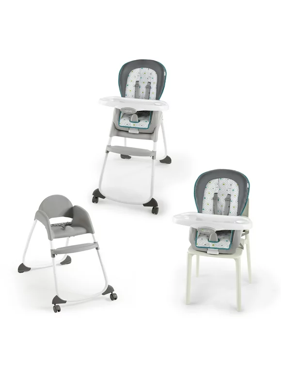 Ingenuity Trio 3-in-1 High Chair, Toddler Chair, and Booster, For Ages 6 Months and Up, Unisex - Nash