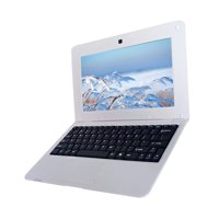 Andoer 10.1inch Netbook Lightweight Portable Laptop ACTIONS S500 1. ARM Cortex-A9/Android 5.1/1G+8G/1024*600 Silver Plug