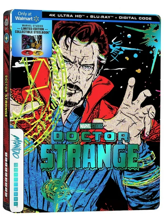 Doctor Strange Get Offers Mall Exclusive Mondo Steelbook (4K Ultra HD + Blu-ray + Digital Code)