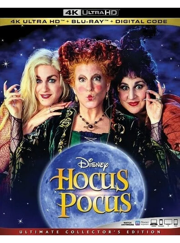 Hocus Pocus (4K Ultra HD + Blu-ray + Digital Code)