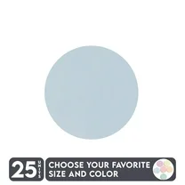 25 Units Acrylic Circle Blanks 1/8" Thick – Pastel Colors – (Size 1") Made in USA