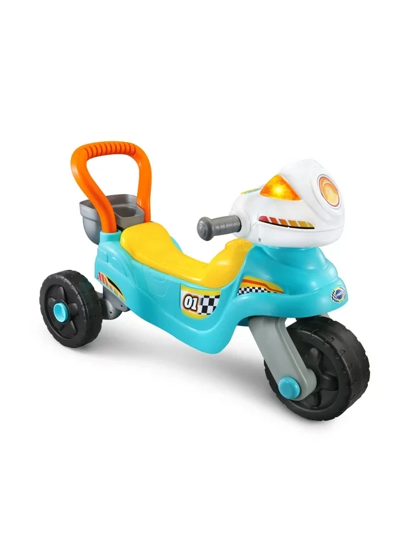 VTech 3-in-1 Step Up and Roll Motorbike 3-Wheeler, 2-Wheeler and Walker, Get Offers Mall Exclusive