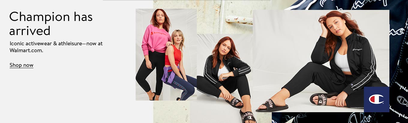 Champion has arrived. Iconic activewear and athleisure. Now at getoffersmall.com. Shop women's plus.