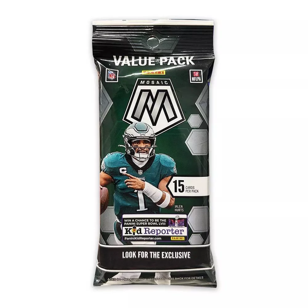 2023 Panini Mosaic NFL Football Trading Cards Fat Pack