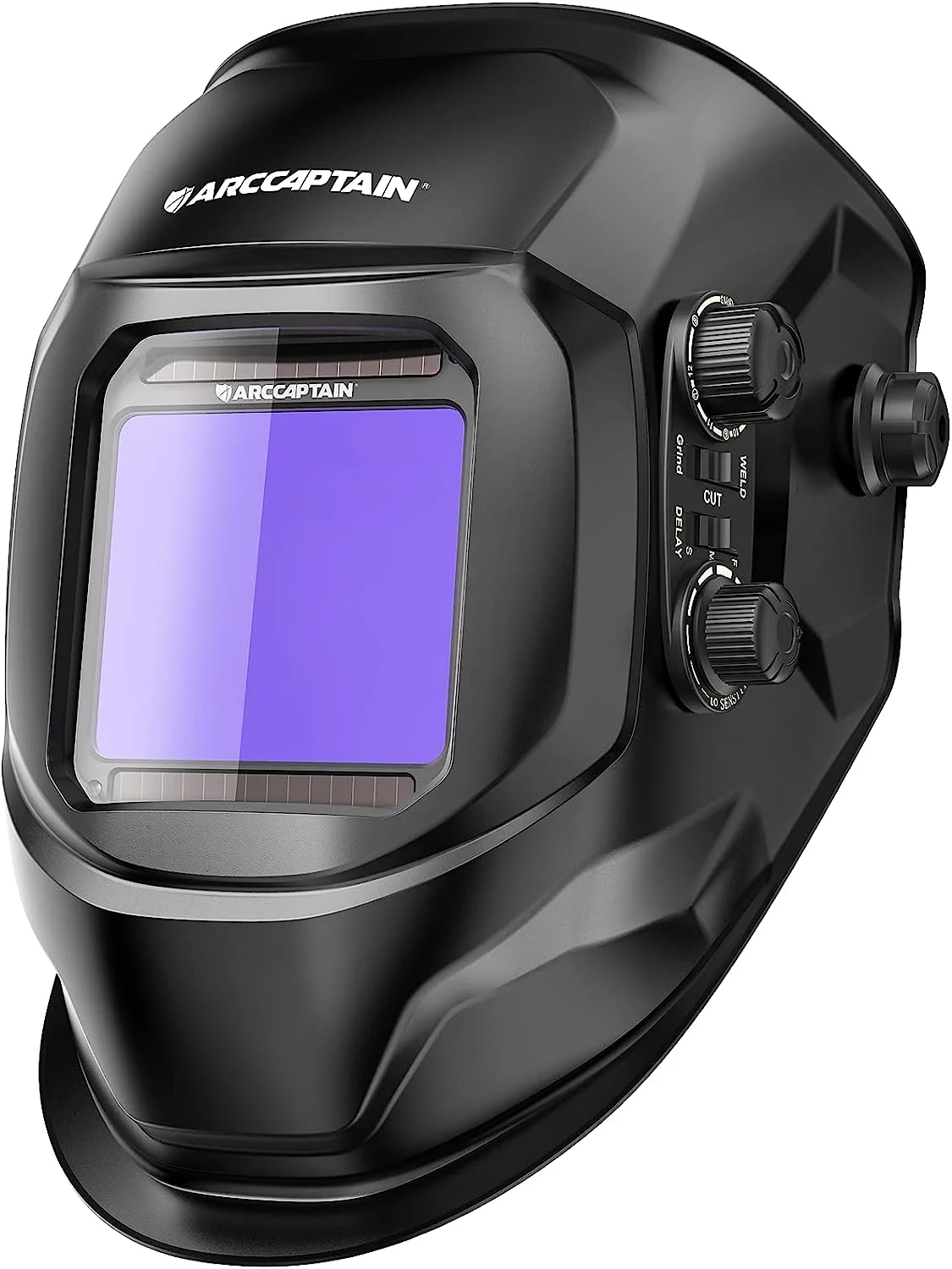 ARCCAPTAIN Welding Helmet, Welding Mask True Color Auto Darkening, Large Viewing Screen