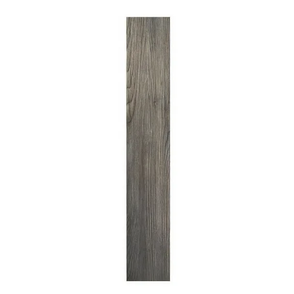 (10 pack) Achim Tivoli II Self Adhesive Vinyl Floor Planks - 10 Planks/15 Sq. ft., 6" x 36", Silver Spruce