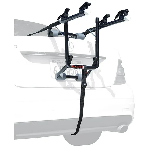 Allen Sports Deluxe 2-Bicycle Trunk Mounted Bike Rack Carrier, 102DB