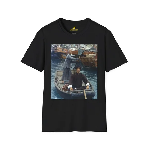 Bruce Lee Be Water My Friend Dragon Boat Unisex Short Sleeve Shirt