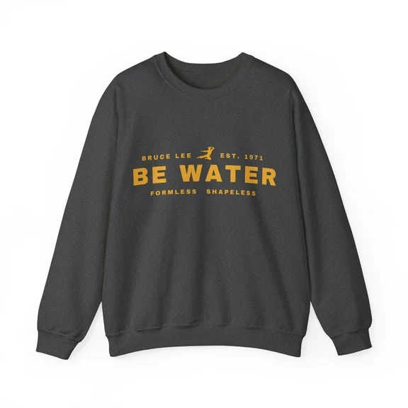 Bruce Lee Be Water Unisex Heavy Blend™ Crewneck Sweatshirt