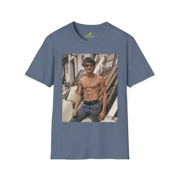 Bruce Lee Core Symbol Medallion Unisex Short Sleeve T-Shirt