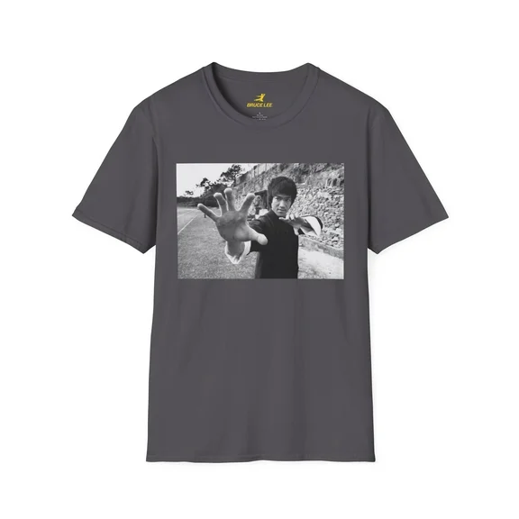 Bruce Lee Not Being Tense Quote Unisex Short Sleeve Shirt