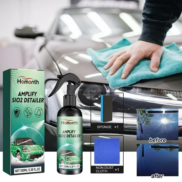 CheAAlet Car Cleaner Spray for Thorough Pre Before Car Washing Pre Wash Cleaner Spray Pre-Cleaning Of Paint and Rims intensive Cleaner100ml multicolor