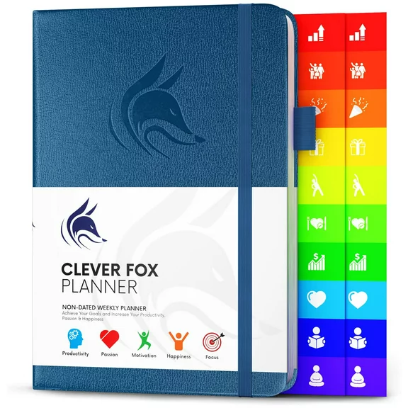 Clever Fox Weekly Undated Planner