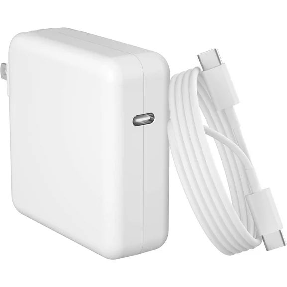 Compatible with Mac Book Pro Charger - 96w USB C Laptop Charger for MacBook Pro/Air, iPad Pro, Samsung Galaxy and All USB C Device, Include Charge Cable (6.6ft/2m)