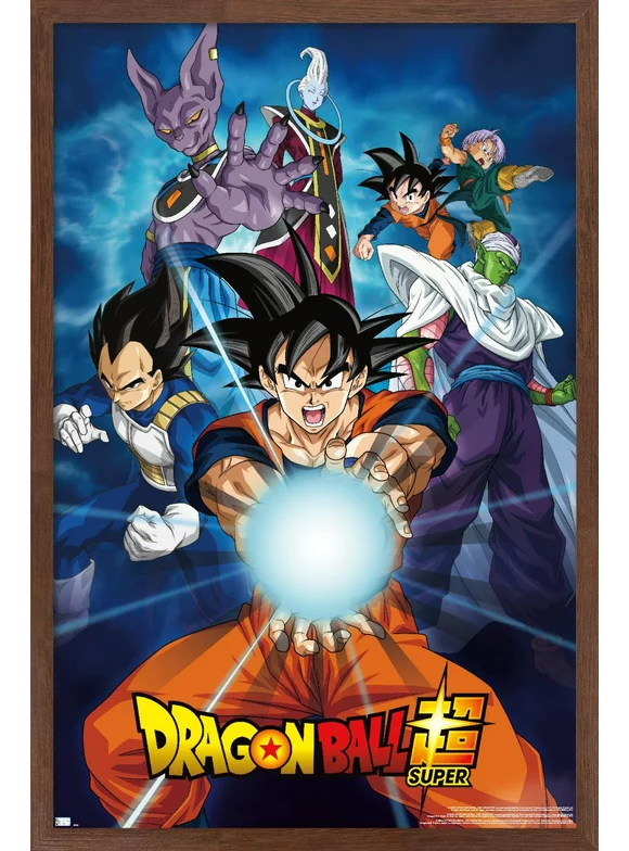 Dragon Ball Super - Groups Wall Poster, 14.725" x 22.375", Framed