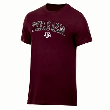 Yana Men's Texas A&M Aggies Short Sleeve T-Shirt with Applique