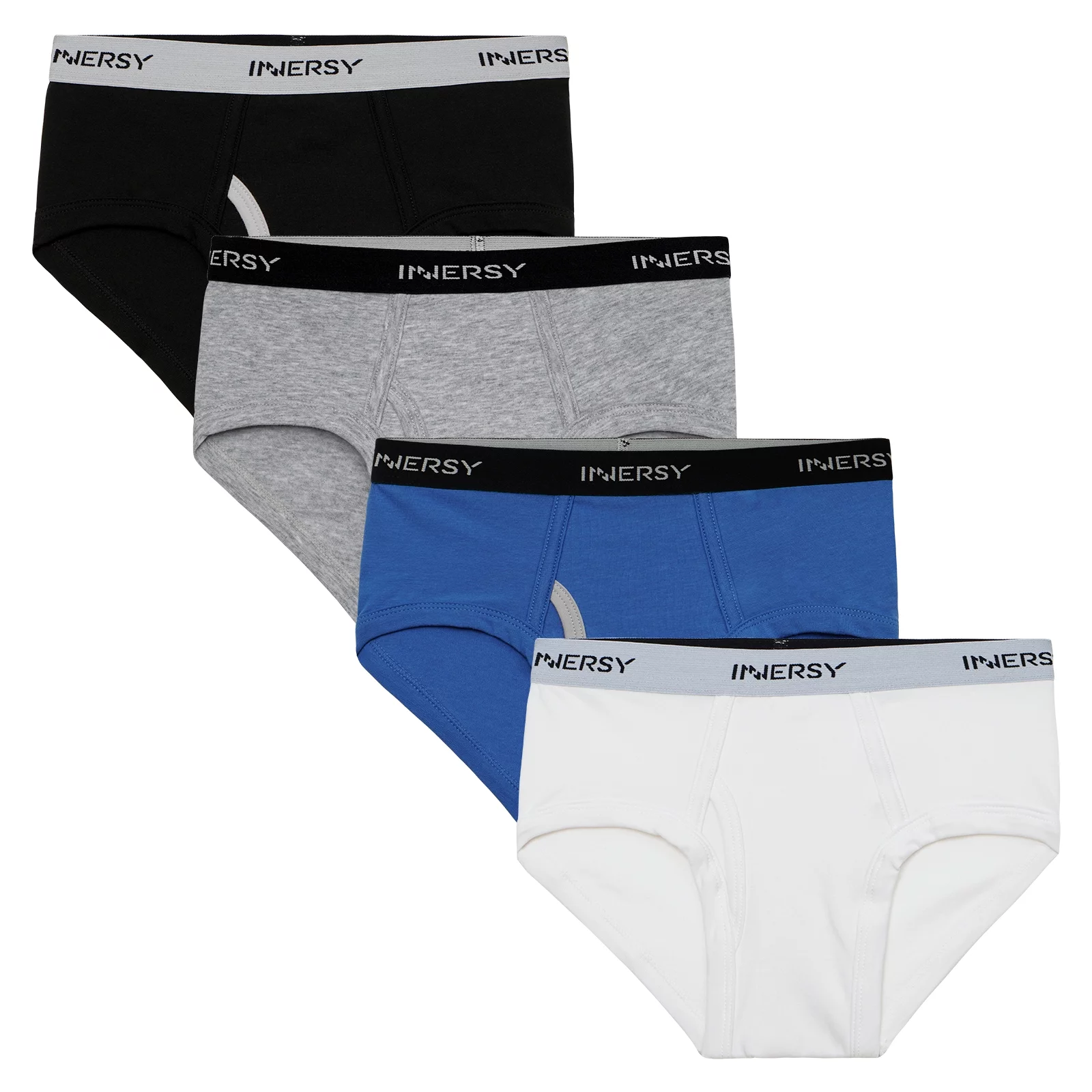 INNERSY Boys Underwear Soft Cotton Boy's Briefs 4 Pack