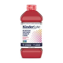 KinderLyte Natural Oral Electrolyte Solution, Strawberry Punch, 33.8 fl oz Bottle