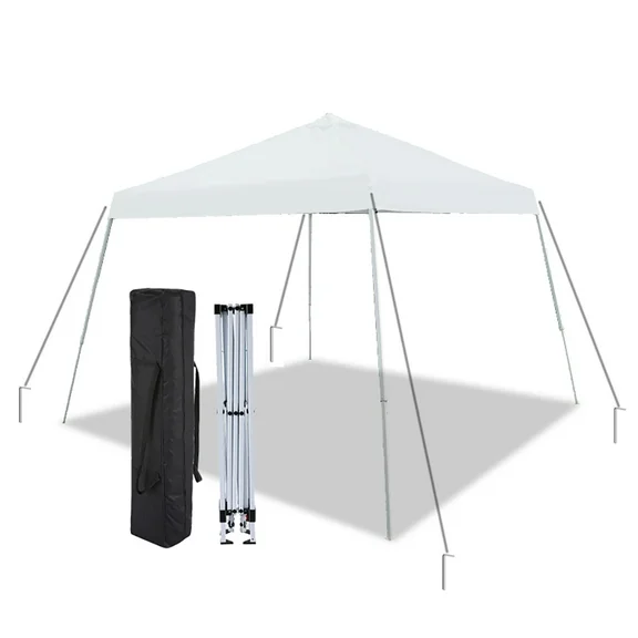 King Canopy Slant leg 10'x10' Instant Pop Up Tent, White