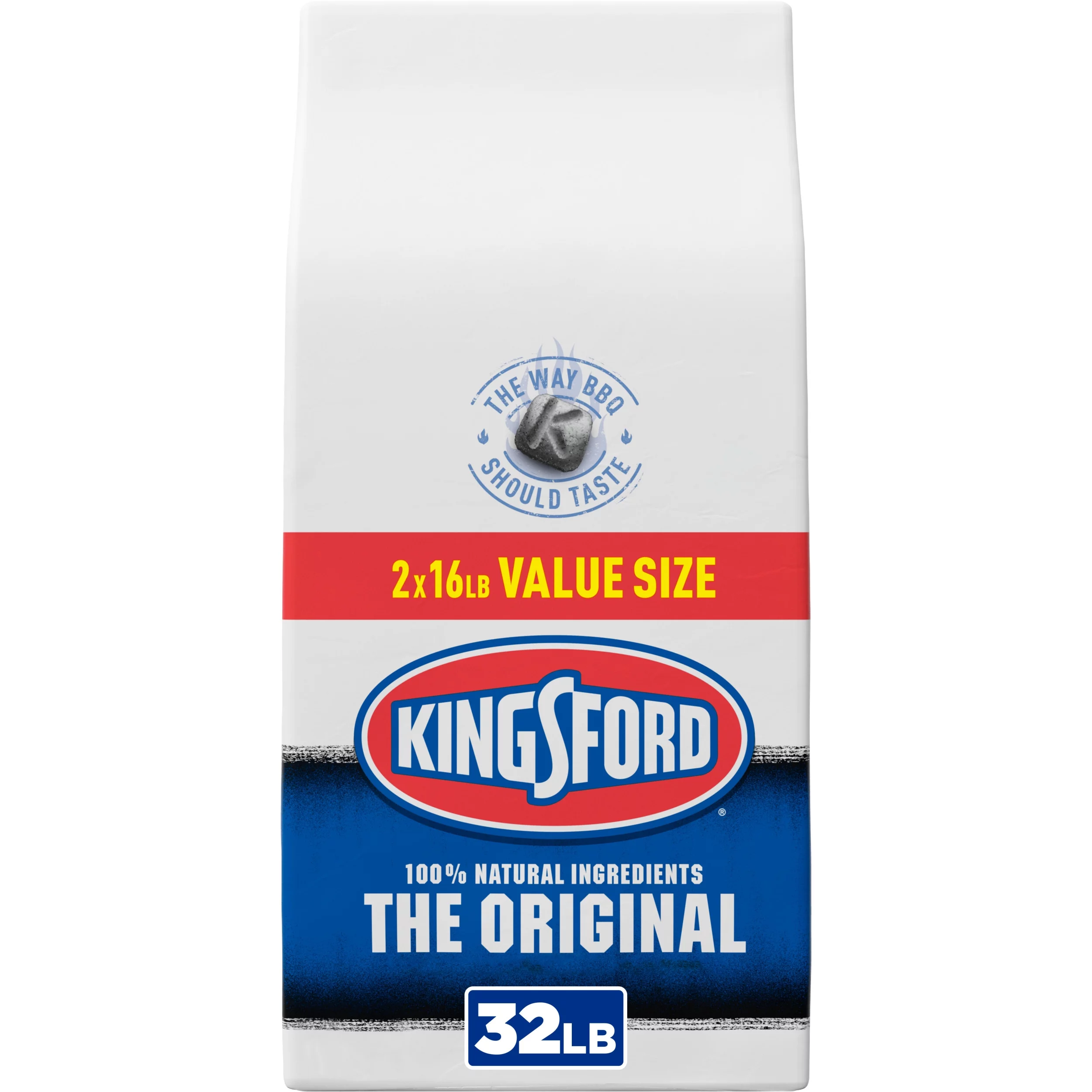 Kingsford Original Charcoal Briquettes, 16 lbs, 2 Pack
