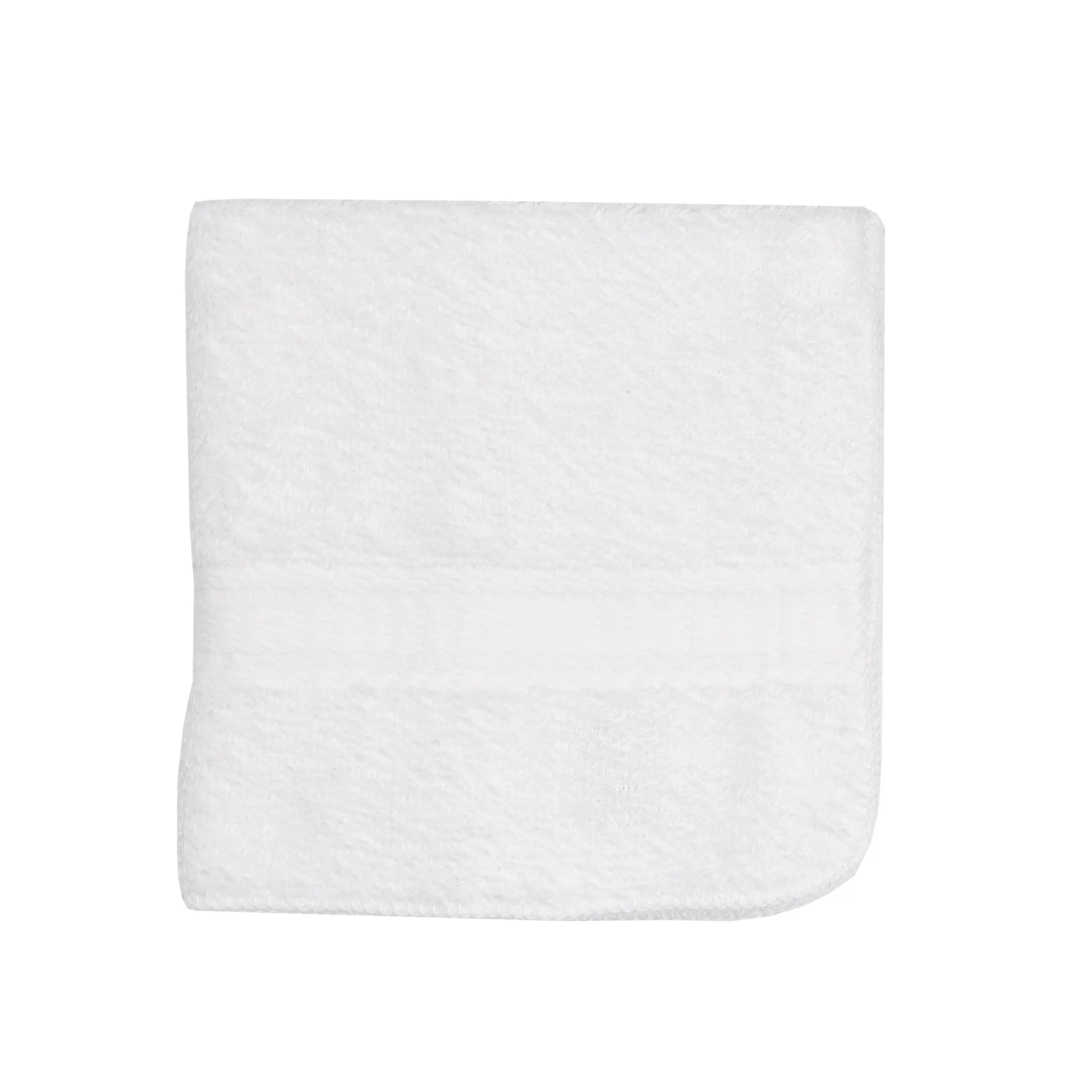 Mainstays Basic Solid Washcloth, White